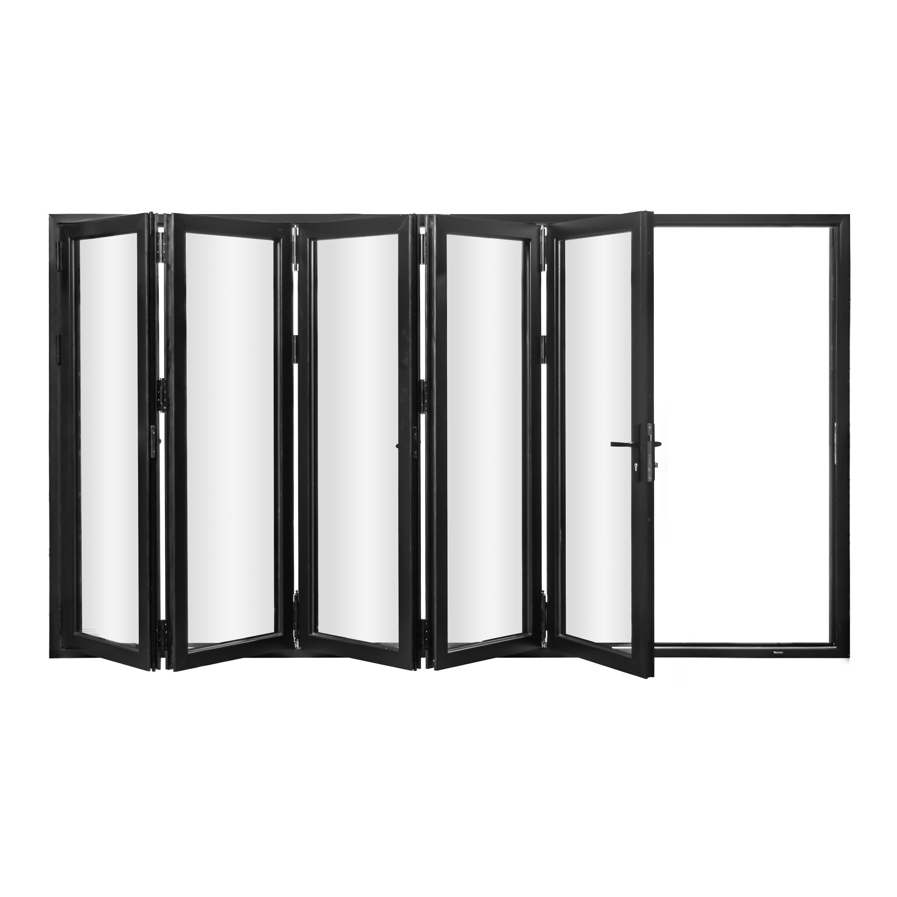 Aluminum Folding Door 144" x 96"