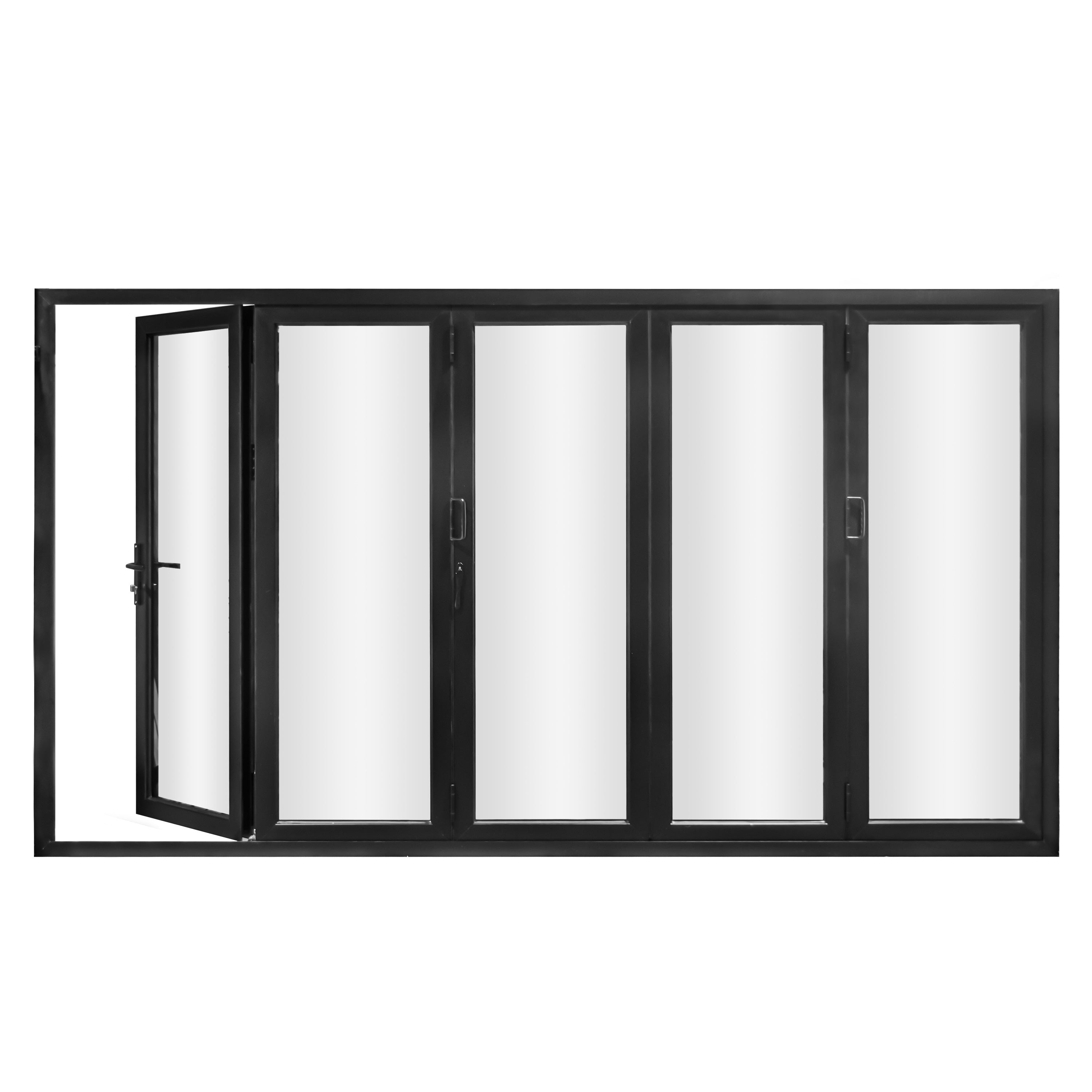 Aluminum Folding Door 144" x 96"