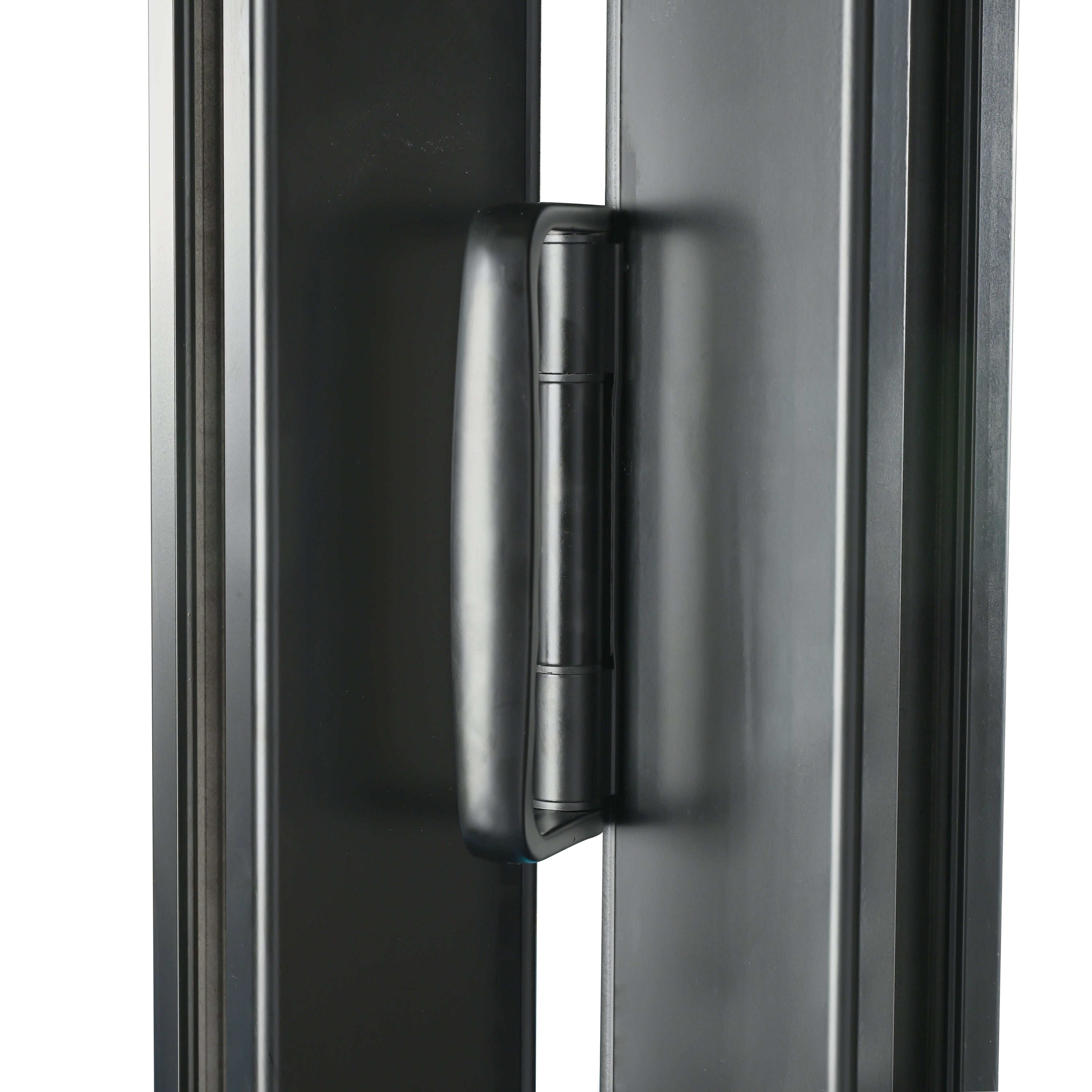 168" x 96" Black Aluminum Folding Door