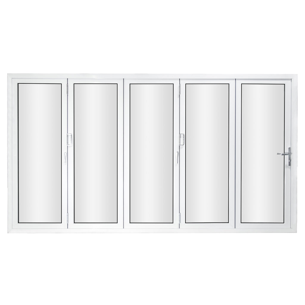 White 168" Folding Door