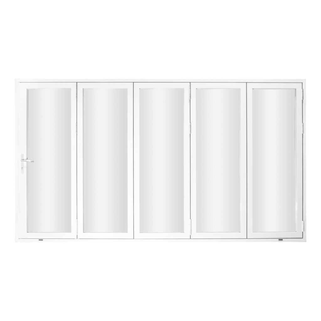 White 168" Folding Door
