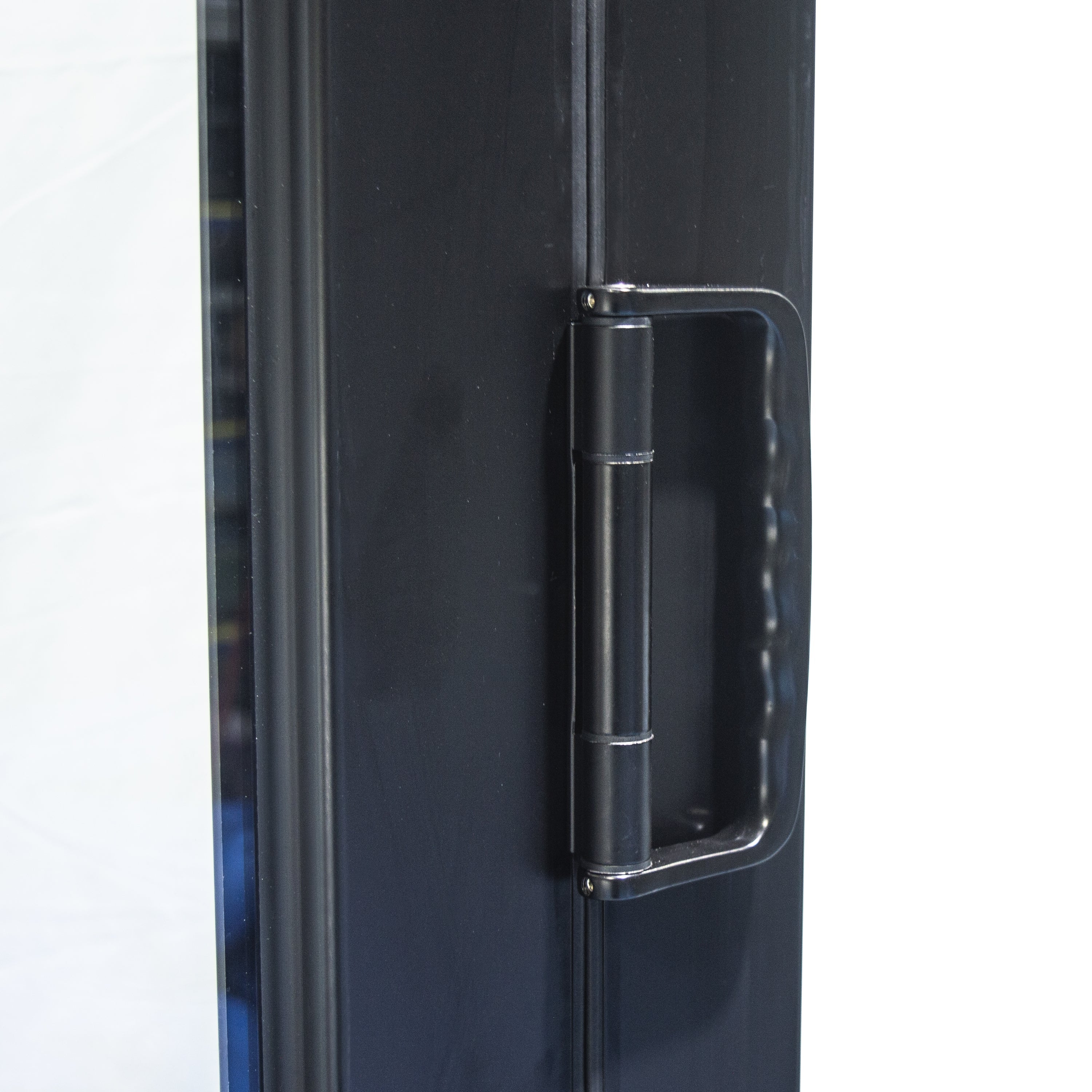 6 Panels Aluminum Folding Door Black