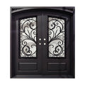 C013 Double Iron Door Left Hand Swing 6ft x 80