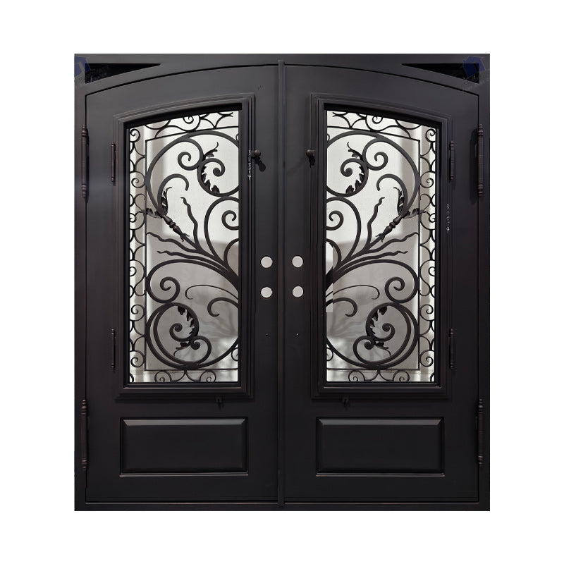 C013 Double Iron Door Left Hand Swing 6ft x 80
