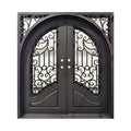Full Arch Square Frame Double Door Right Hand Swing 6ft x 80