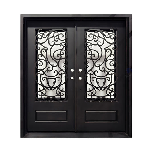 Double Iron Door C017 Unique Design