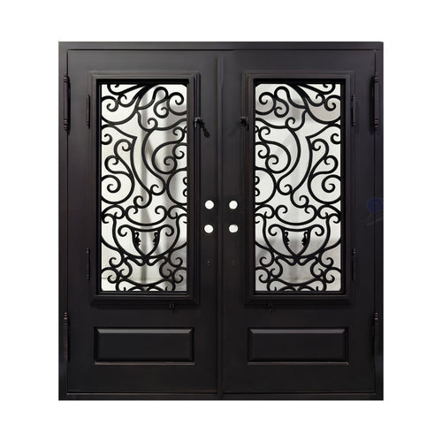 Double Iron Door C017 Unique Design
