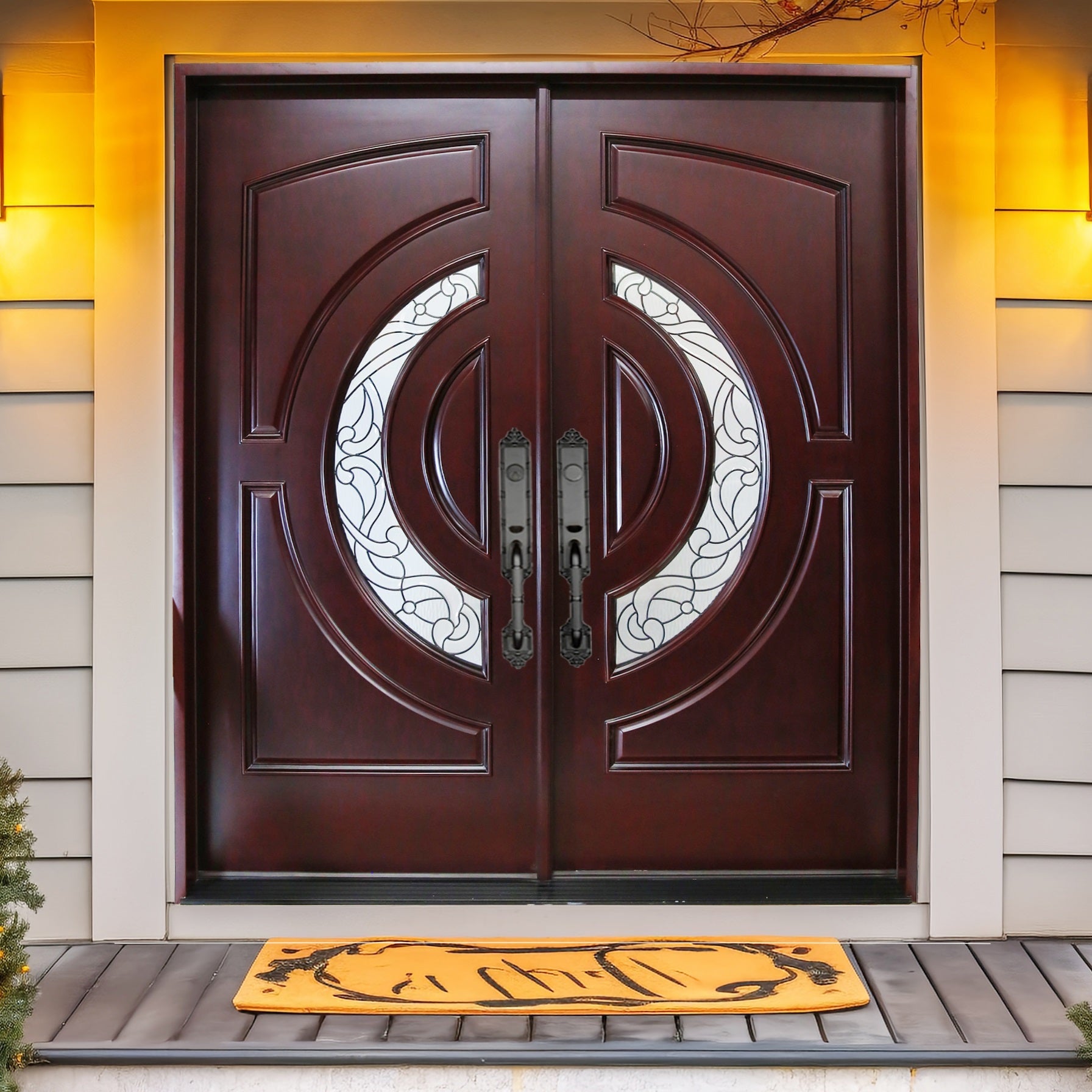 KaMic 72" x 80" Polyurethane Composite Front Door