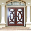 72" x 80" Resistant Polyurethane Composite Front Door