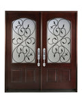 Valencia Mahogany Double Door