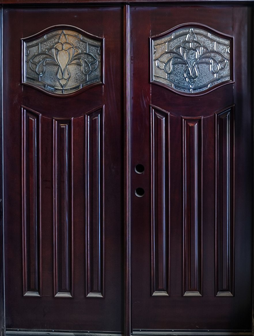 Parisian Double Door Mahogany