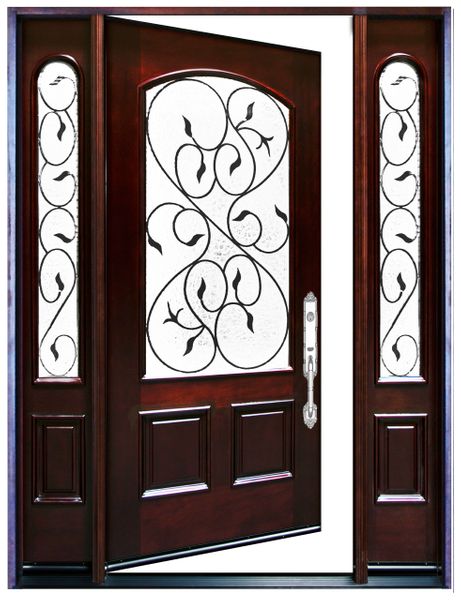 Valencia Mahogany Double Door
