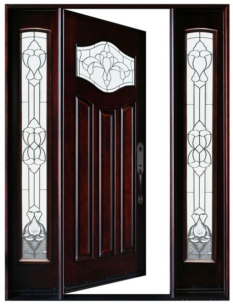 Parisian Double Door Mahogany