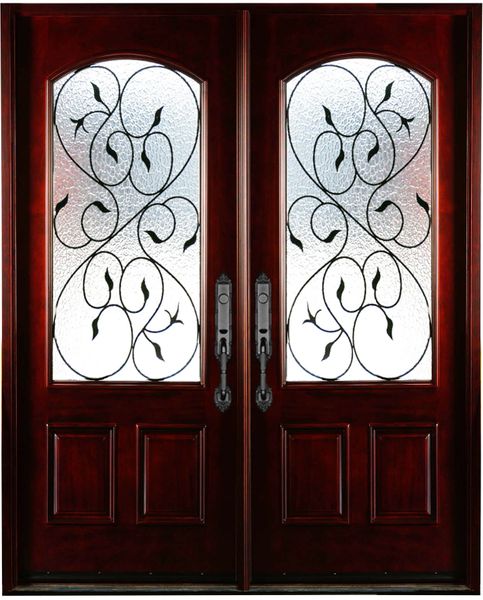 Valencia Mahogany Double Door