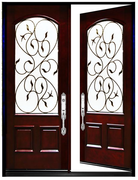 Valencia Mahogany Double Door
